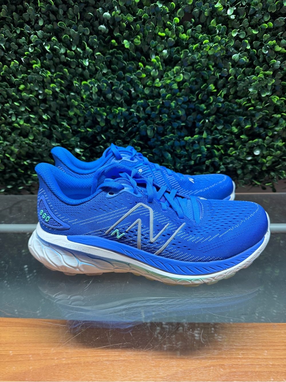 New Balance Kids Blue Athletic Sneakers - Cushioned Support